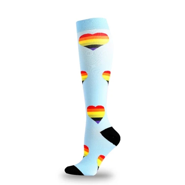 Unisex Men Custom Wholesale Compression Eco Sustainable Recycled Sport Socks