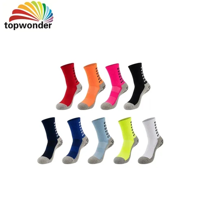 Customize and Wholesale Sports Basketball Football Running Athletic Sock with Anti-Slip and Cushion Function for Men Women and Kids