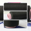 High Elastic 100% Black Nylon DTY Yarn for Compression Stockings