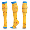 Fun Compression Men′s & Women′s Casual Long Sports Breathable High Elastic Socks