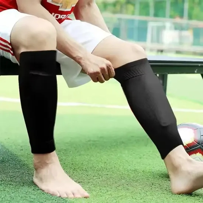 Custom Logo Wholesale Football Calf Compression Sleeves Football Leg Soccer Socks