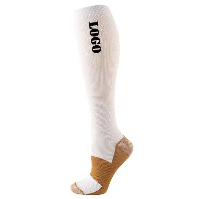 Colorful Hip Hop Compression Knee High Socks for Street Wear and Outdoor Activity for Fashionable Boy Man Girl Woman