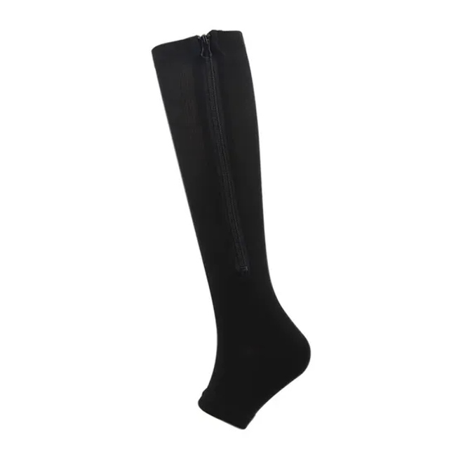 Long Tube Copper Compression Sock Pain Relief Stockings 15-20 Mmhg Nylon Sport Knee High Socks