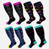 Hot Oversized Fat Men Women Compression Progressive Nylon High Stretch Socks