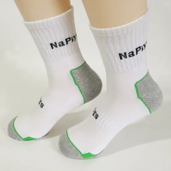 Custom Logo Cycling Knee High Unisex Running Sport Compression Socks