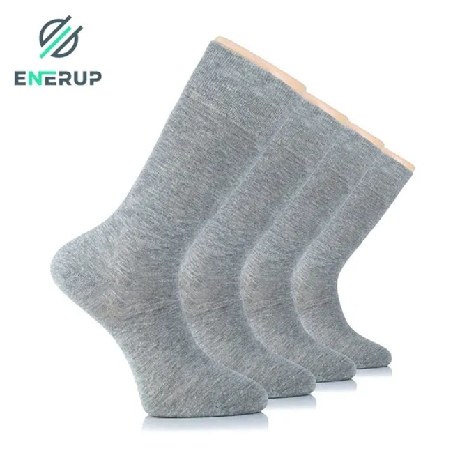 Enerup Breathable Antibacterial Copper MID-Calf Business Socks
