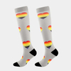 Hf Sports Pressure Hosiery Outdoor Cycling Hosiery Stock Knee Protection Compression Socks