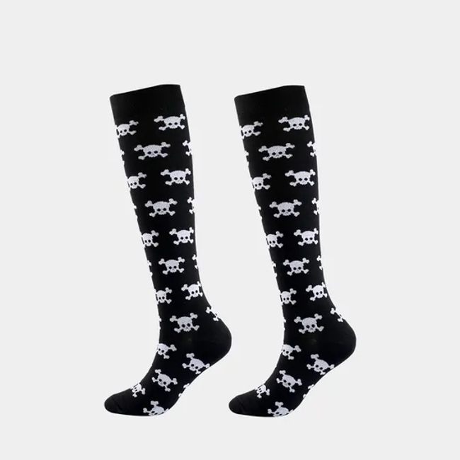 Holiday Sports Compression Socks for Halloween Fun and Comfort