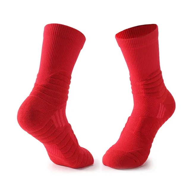 2025 Unisex Compression Socks, High-Quality Thick Cotton Printed Logo, Summer High Round Neck Ankle Sweatshirt, Customized Wholesale