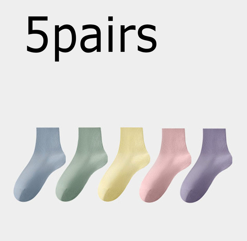 retailer Pcs Women's Solid Middle Tube Socks Women Gym Sport Socks Spring Summer Anti-Pilling Sweat - absorbing High-Quality 
