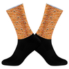 custom printing Socks Cotton Yoga Bandage Non-Slip for Grips Women Sock Ideal Five Toe Socks for Pilates Pure Ballet Dance 