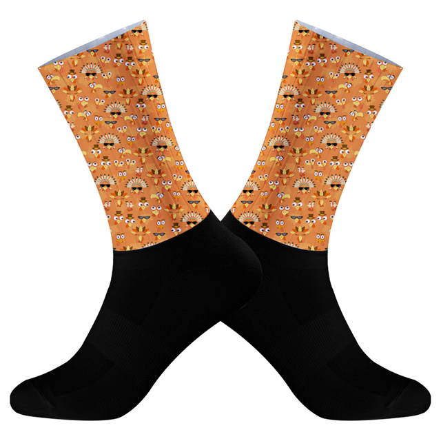 personalized tags Unisex Anti-Slip Heel and Breathable Socks Men's and Women's Trail Running Lightweight Socks Christmas 