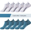 Steady Supply Men's Summer Mesh Breathable Invisible Socks Ankle Anti Odor Moisture Wicking Lightweight Quick Dry Casual Sports 