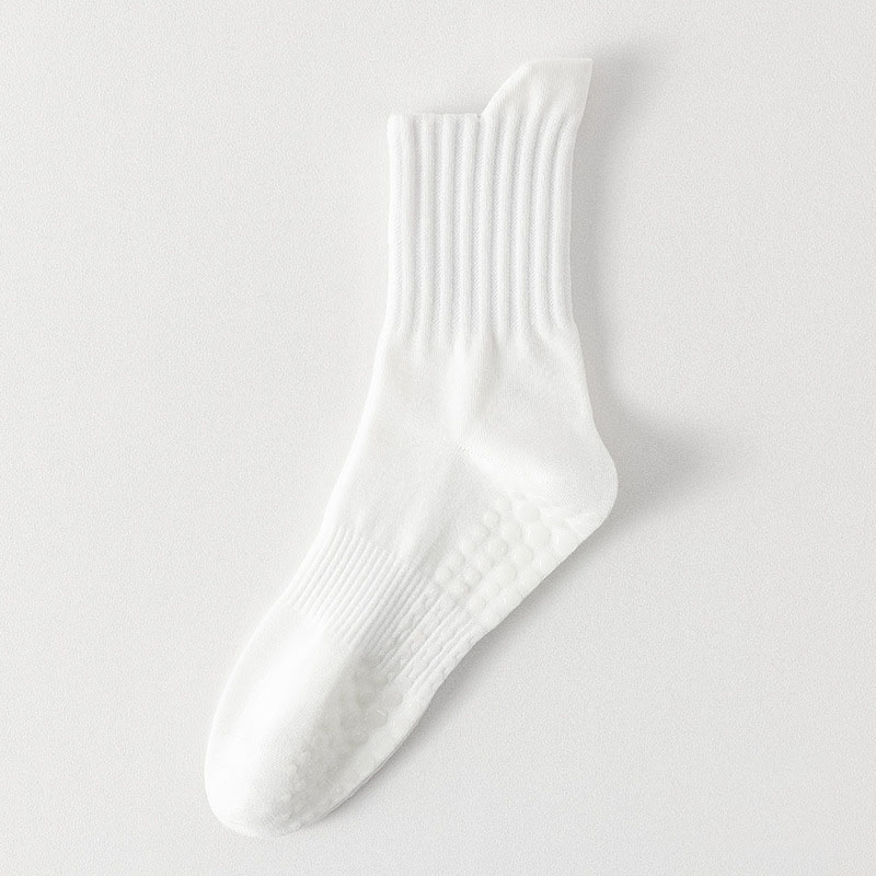bespoke products Yoga Socks Men Cotton Silicone Non-slip Grip Pilates Crew 