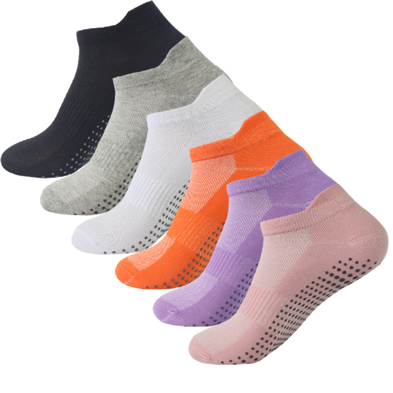 personal use Women's Yoga Socks Breathable Cotton Short Sport Non-slip Floor Pilates Dance Gym Athletic Low Cut Socks For 