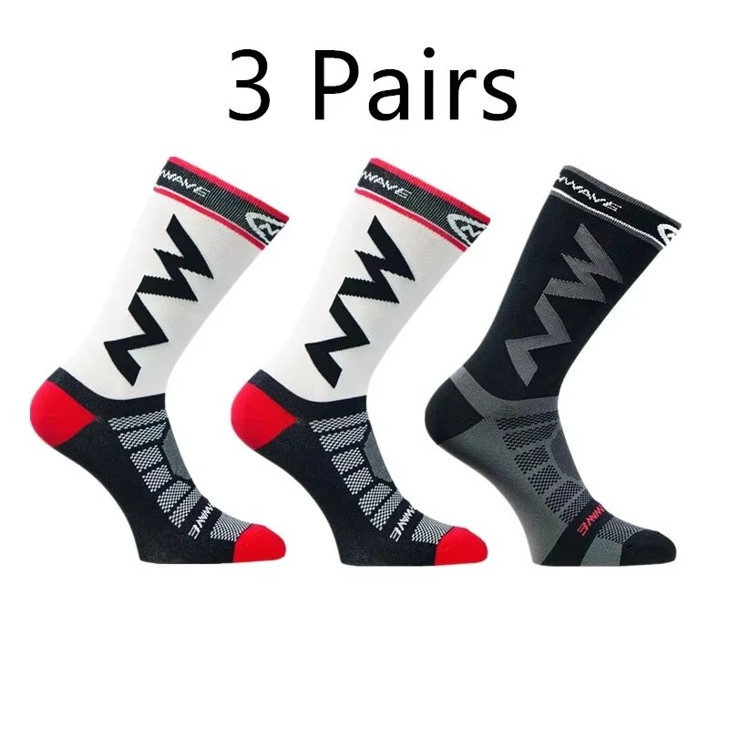 Low-cost Breathable Sports Socks for Running Mountain Bike Outdoor Sport Anti skid Shock Absorbing Thickened Wear 