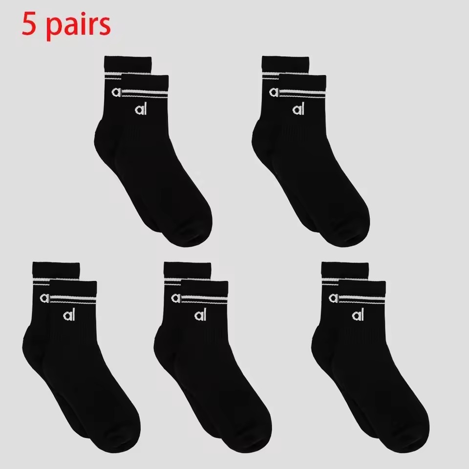 Bargain retailer Children's Socks Lot Autumn New Double Needle Striped Embroidery Girl's Socks Cotton Boneless Boys' 