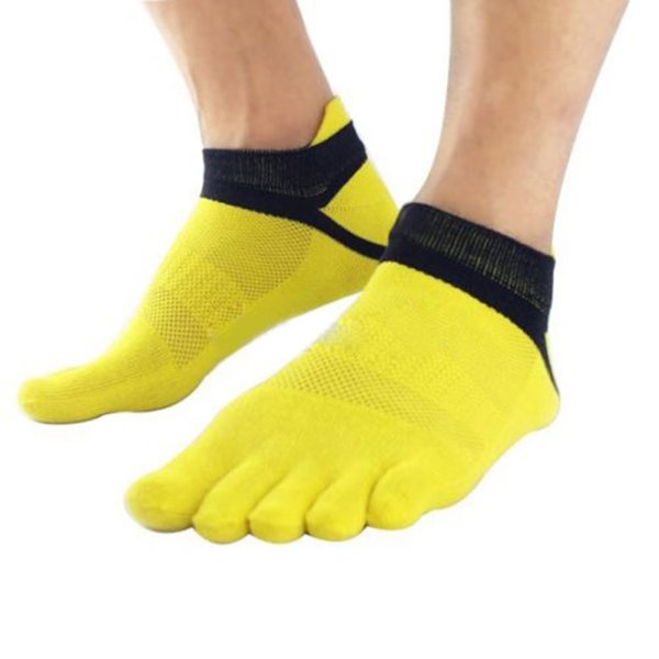 Factory Direct Men Women Sports Socks Cotton Five Finger Toe Socks Non Slip Breathable Fitness Ankle Socks Running 