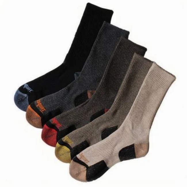 Anti Bacterial Breathable Skin-Friendly Men′s Fashion Cotton Ankle Crew Running Jogging Sports Terry Cushion Sock