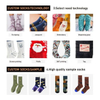 Free Sample Luxury Quality Men Crew Socks Unisex Custom Design Socks 100% Cotton Sport Socks with Logo