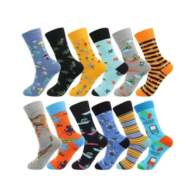 Anti-Slip Sport Socks Football Running Men Crew Non Slip Socks