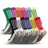 Sports Custom Logo Nylon Spandex Grip Black Organic Cotton Compression MID-Tube Non-Slip Knitting Wholesale Gym Soccer Football Men Yoga Women Stocking Socks