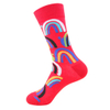Low Price Women Cotton Adult Fashion Multi Summer Color Wholesale Cartoon Custom Crew Socks
