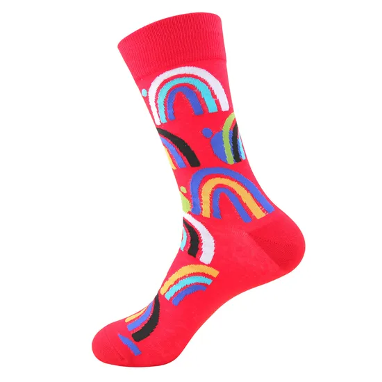Low Price Women Cotton Adult Fashion Multi Summer Color Wholesale Cartoon Custom Crew Socks