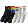 Custom Crew Soccer Sports Socks Men Cotton Spandex Anti Slip Crew Ankle Football Grip Socks Wholesale