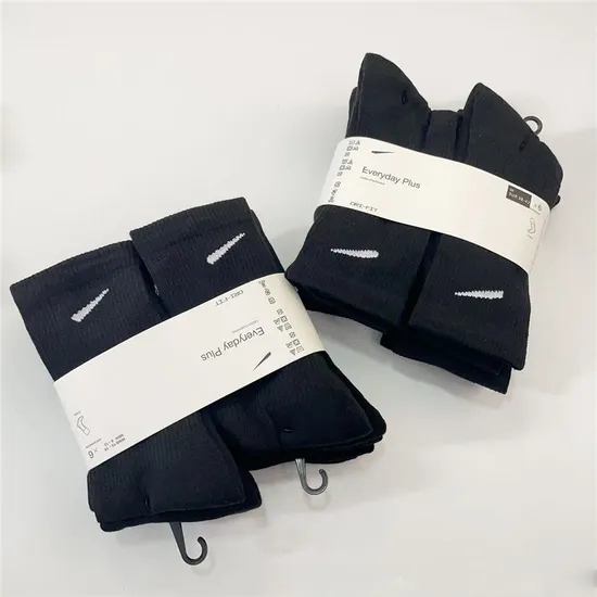 Nk Sock Custom Logo Wholesale Cotton Sock Sport Football Sock Women Men Sock