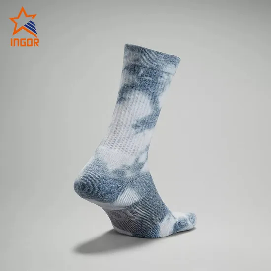 Ingor Sportswear Custom Fitness Apparel Basketball Cotton Socks Unisex Thickened Wear-Resistant Outdoor Running Shock Absorption and Compression Sports Socks