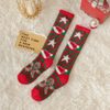 Snow Socks Women′s Christmas Floor Sock Stocking Winter Sleeping Socks Custom Wholesale