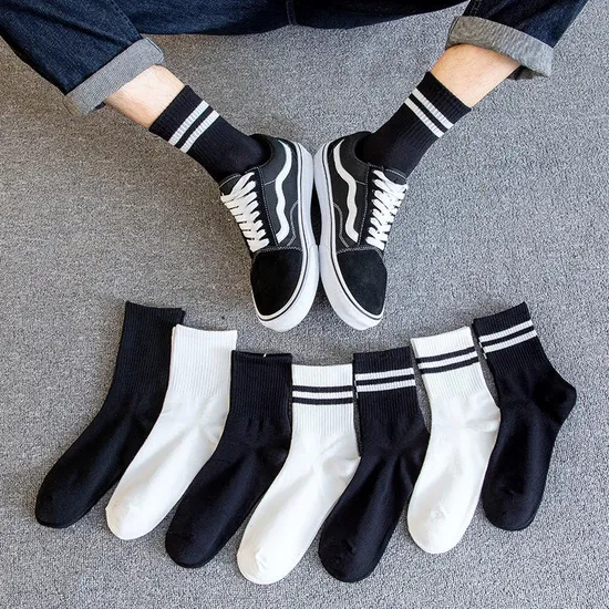 Men Custom Embroidered Athletic Performance Socks for Basketball Sport Socks