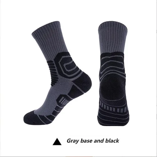 Professional Basketball Socks for Elite Men - Colorful Trendy Socks