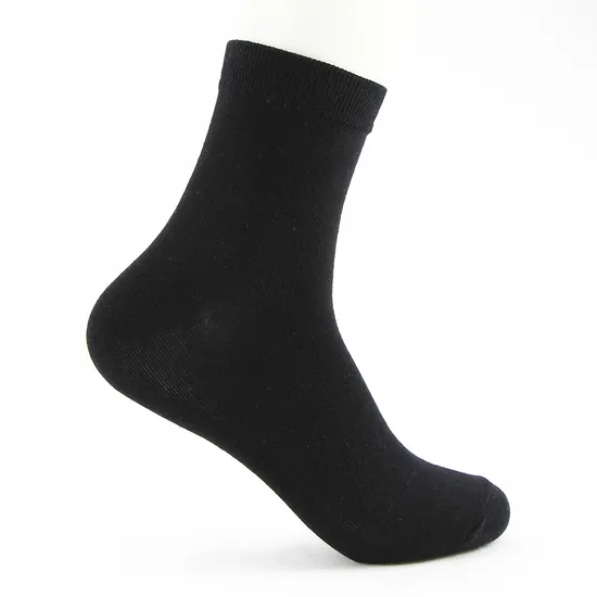 Unisex Daily Men Women Short Cotton Solid Color Custom Socks