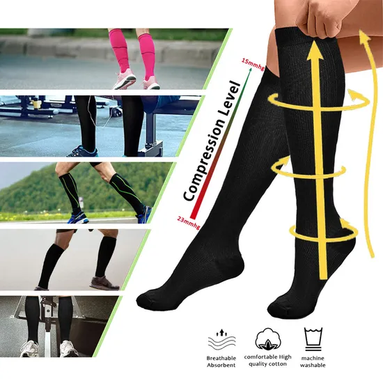 Custom Compression Socks Stocking for Running Sports 20-30mmhg Compression Socks
