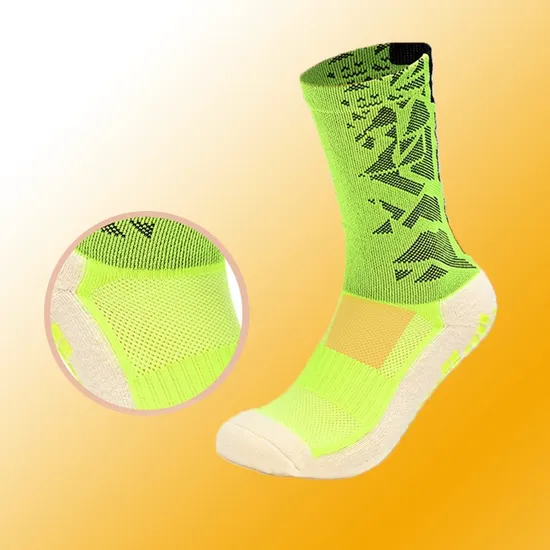 Non Slip Socks Thickened Towel Bottom Soccer Grip Football Basketball Sports Socks Custom Logo