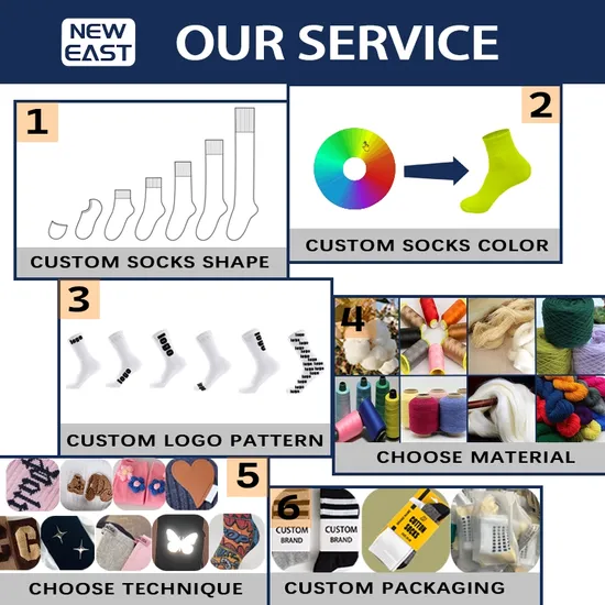 Manufacturer Logo Design Cotton Crew Premium Quality Cycling Brand Cushion Athletic Sports Custom Socks