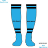 Custom Baseball Socks Hockey Rugby Football Soccer Cotton Jacquard Knitted Softball Socks