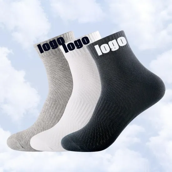 OEM&ODM Make to Order Socks-Stocking Cushion Wholesale Logo Designer Crew Cotton Men Women Unisex Sports Custom Socks
