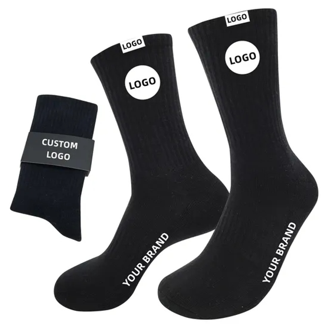 High Quality Crew Ankle OEM Women Sports Custom Logo Cotton Men Socks