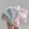 Spring Summer Thin Breathable Mesh Cotton Boys Girl Baby Socks