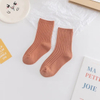 Multi Color Baby Kids Children Wholesale Cotton Draw Custom Crew Socks