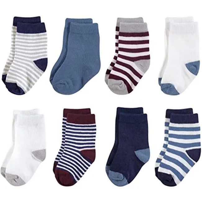 Can Custom Logo Baby Soft Baby Kids Custom Logo Knitted Socks