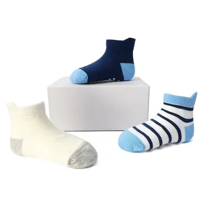 Very Soft Assort Knitted Colorful Cotton Baby Kids Ankle Socks